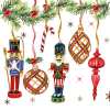Салфетки Nutcrackers Decoration