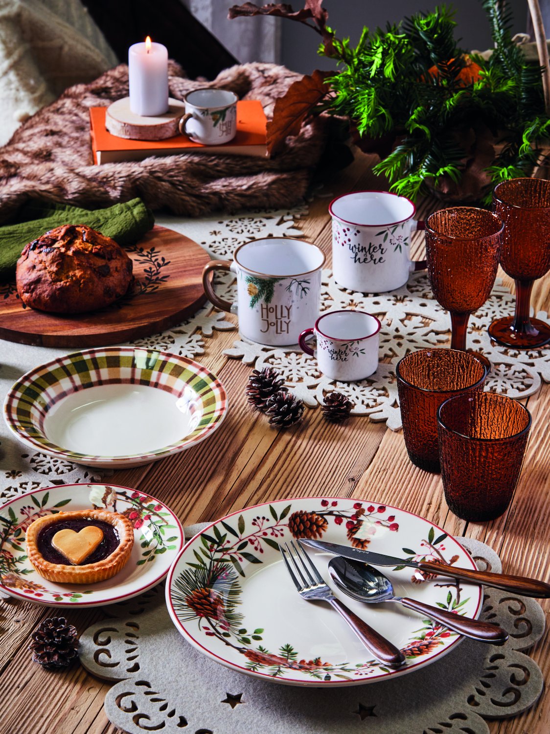 Чаша за кафе vintage winter