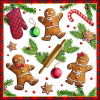 Салфетки Gingerbread cookies