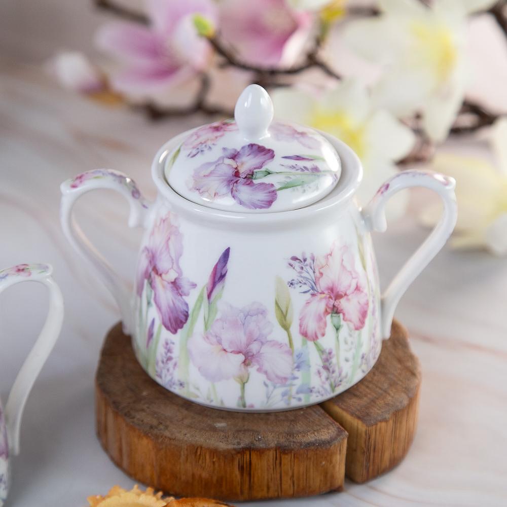 Комплект захарничка и каничка за мляко Перуника