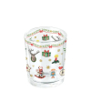 Свещник Ornaments all over red