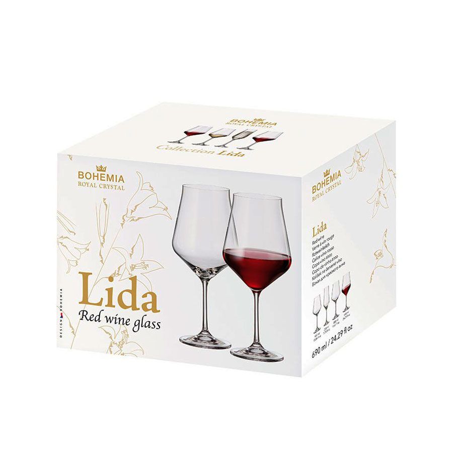  Чаши за вино Lida 690