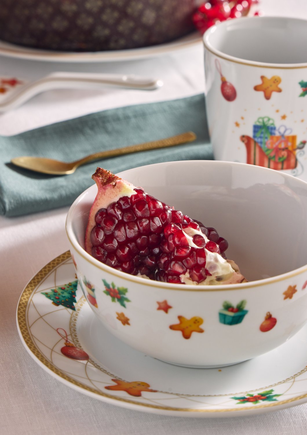 Сервиз 2 купи Madison christmas fairy tale