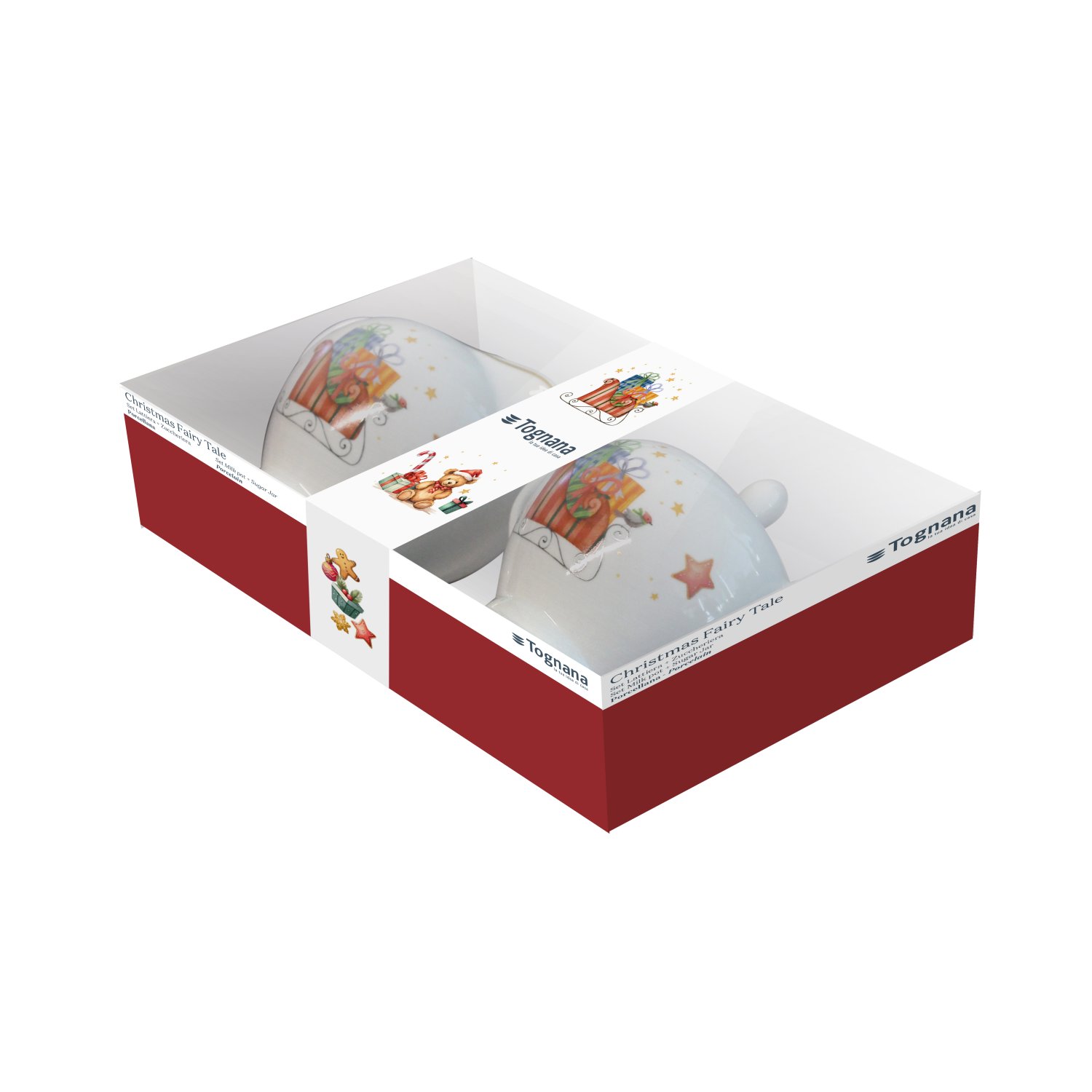 Сервиз кана за мляко и захарница Madison christmas Fairy tale