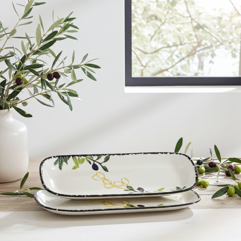 Плато овал Olive