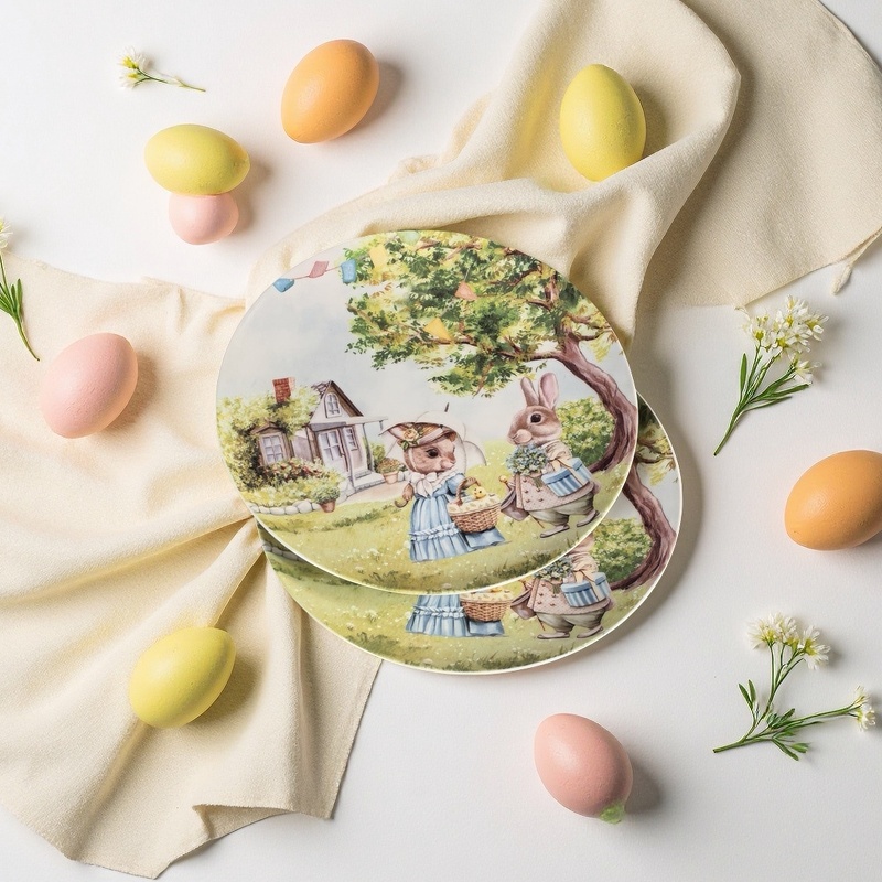 Комплект чинии Великденска приказка