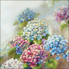 Салфетки Hydrangea shades